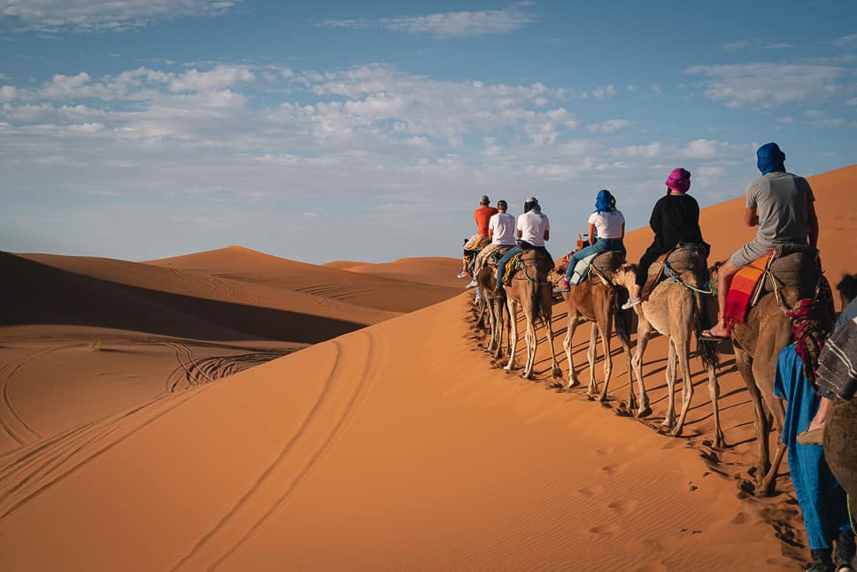 Merzouga Woestijn Tocht Marokko